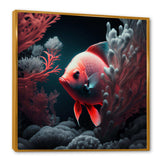 Tropical Fish In Shades Of Red And Blue I