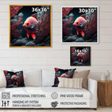 Tropical Fish In Shades Of Red And Blue I