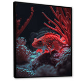 Tropical Fish In Shades Of Red And Blue II