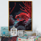 Tropical Fish In Shades Of Red And Blue II