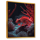 Tropical Fish In Shades Of Red And Blue II