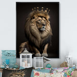 Portrait Of A Lion King I