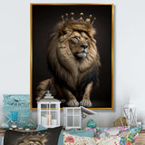 Portrait Of A Lion King I