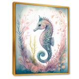 Cute Baby Seahorse In The Deep Sea I