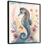 Cute Baby Seahorse In The Deep Sea II