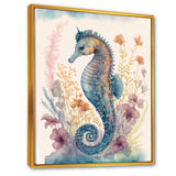 Cute Baby Seahorse In The Deep Sea II