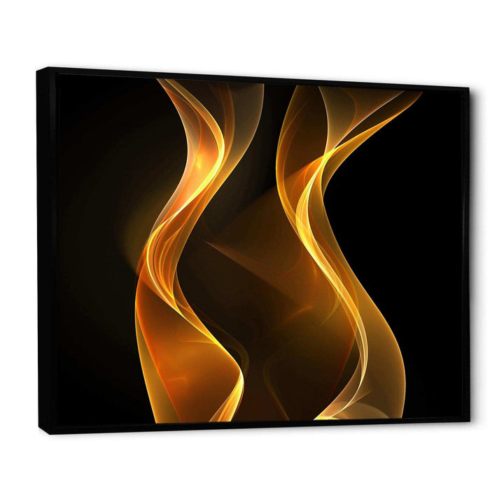 Straight Pink Waves - Modern Bedroom Wall Art