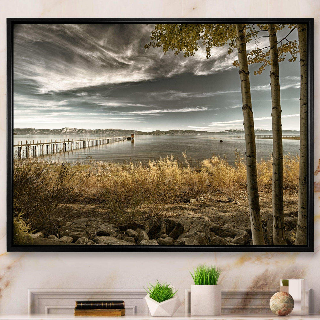 Pier in Brown Lake