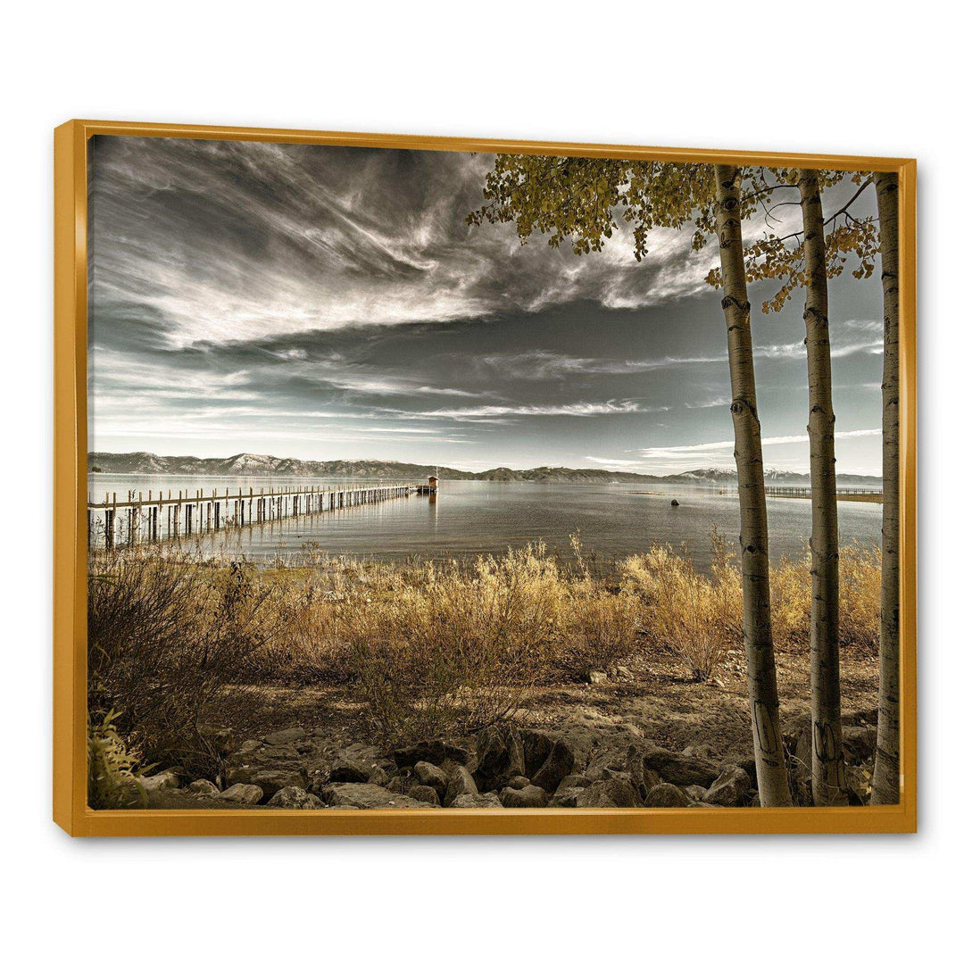 Pier in Brown Lake