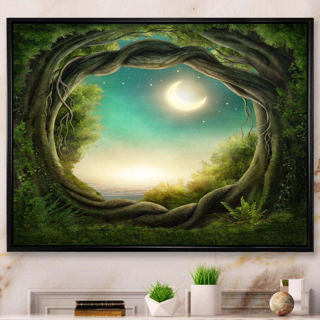 Enchanted Dark Forest