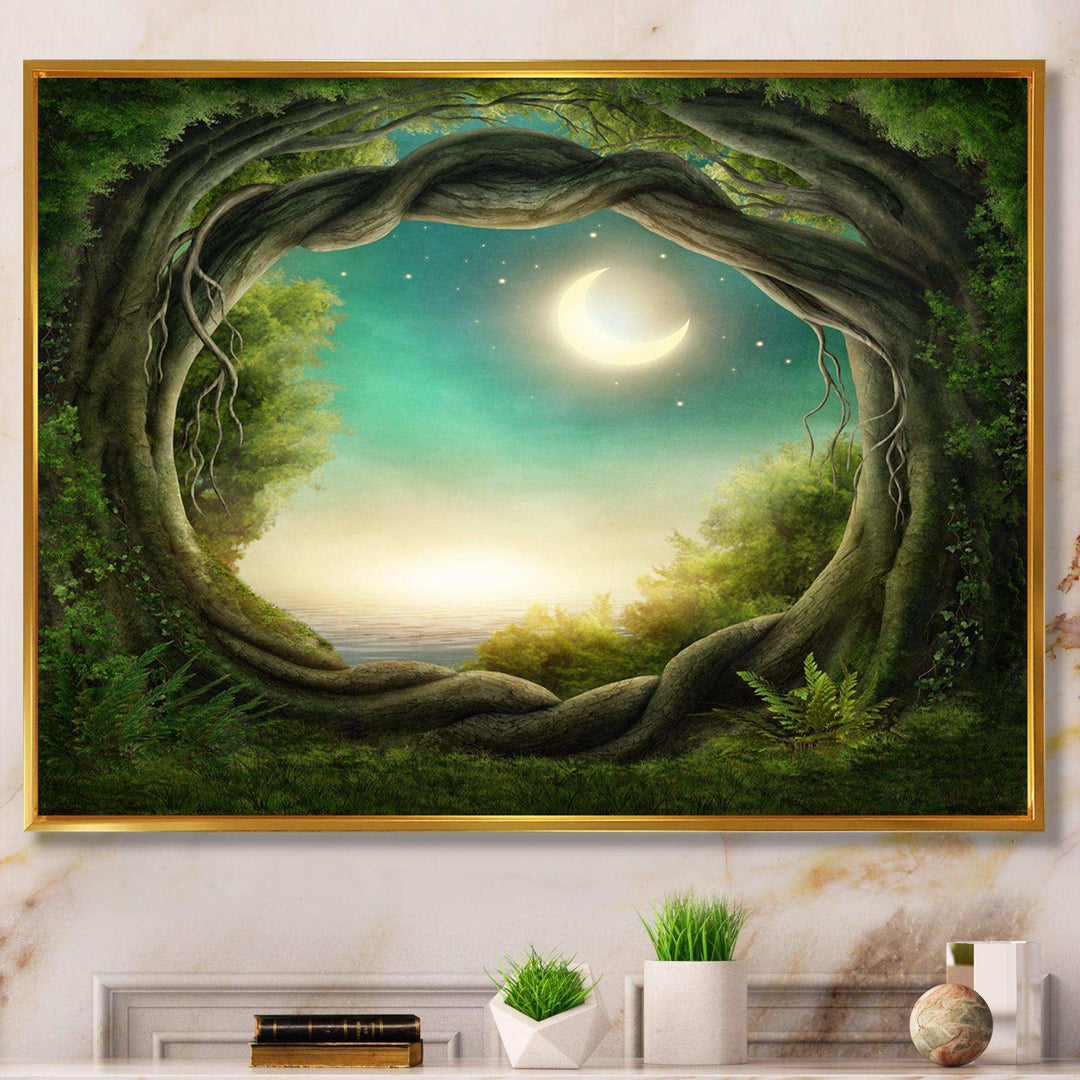 Enchanted Dark Forest