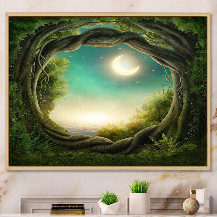 Enchanted Dark Forest