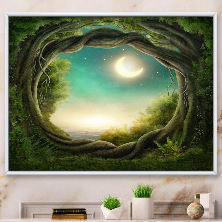 Enchanted Dark Forest