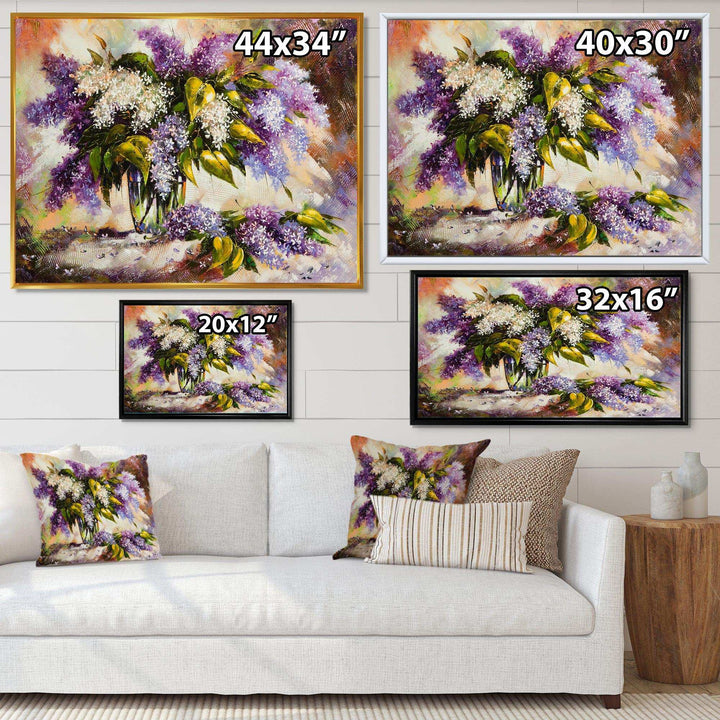 Lilac Bouquet in a Vase