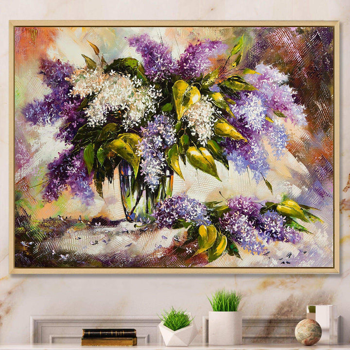 Lilac Bouquet in a Vase