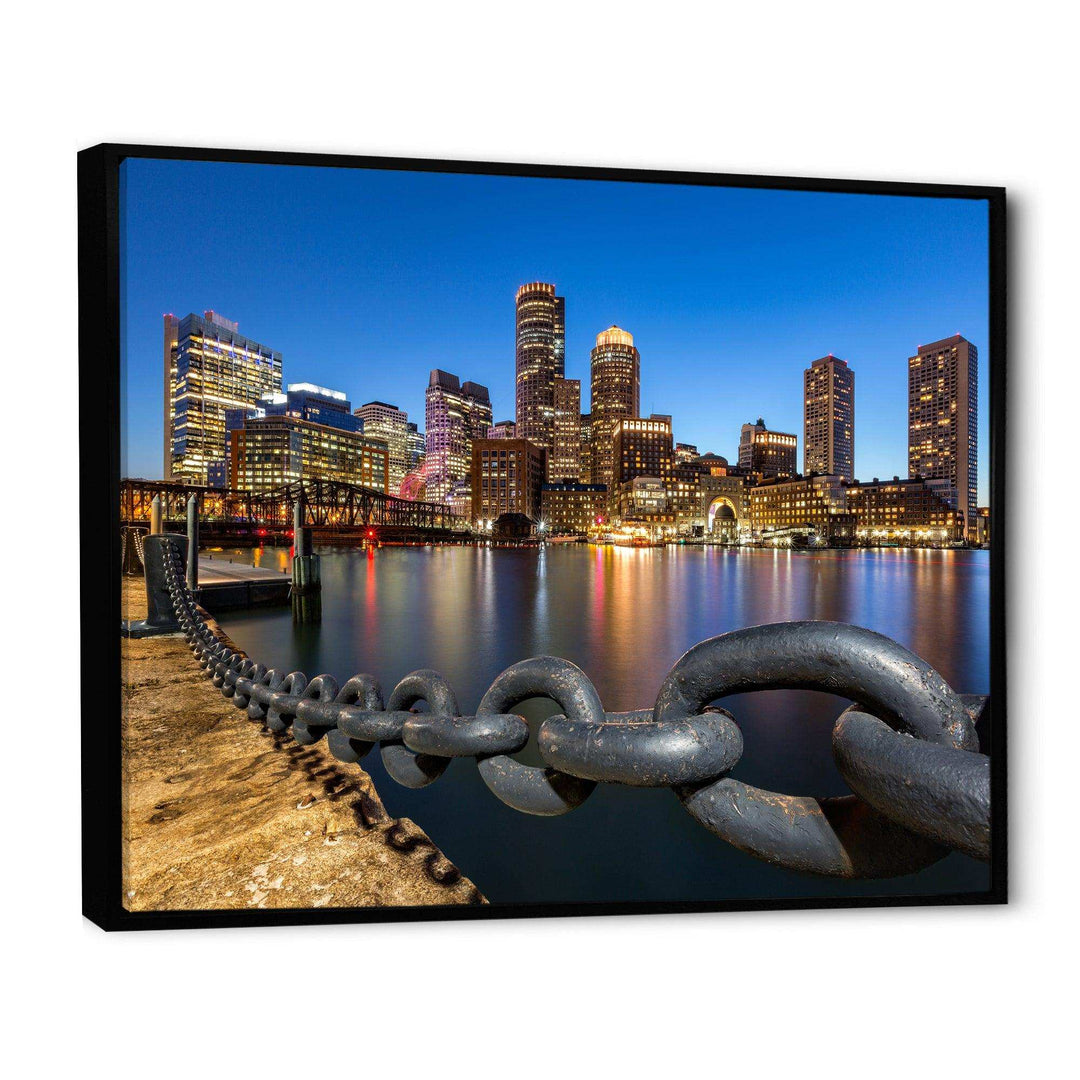 Boston Skyline at Dusk