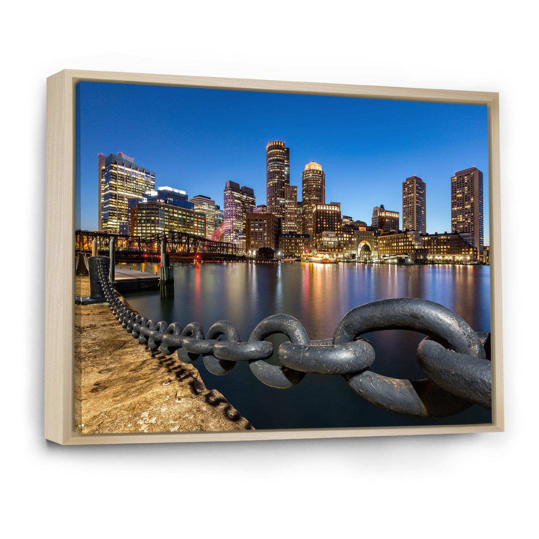 Boston Skyline at Dusk