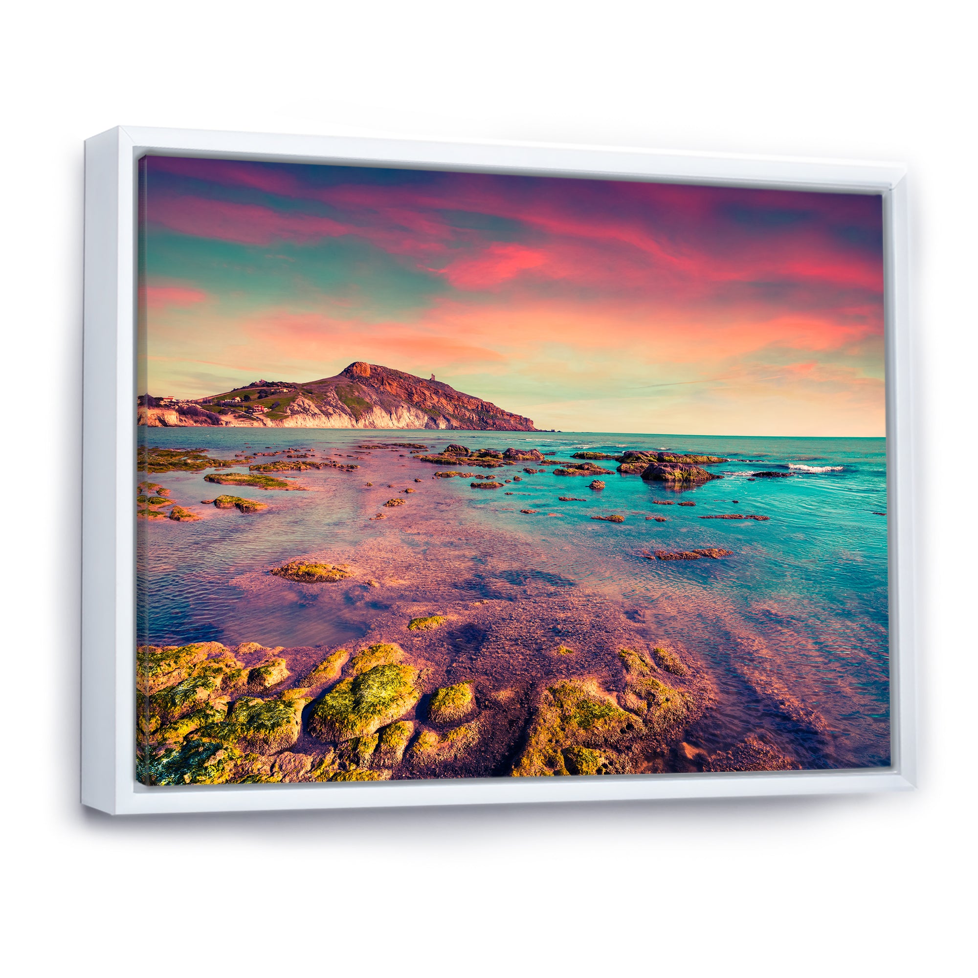 Giallonardo Beach Colorful Sunset