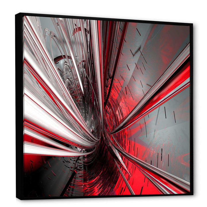 Fractal Deep into Middle - Modern Living Room Wall Decor