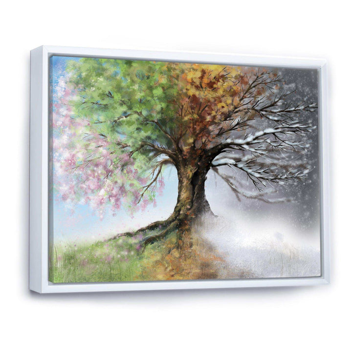 Tree with Four Seasons
