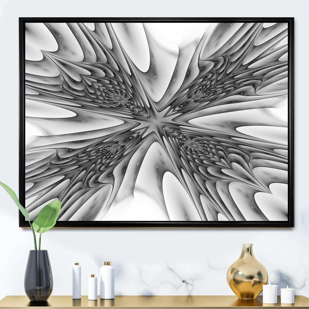 Fractal Magical Depth - Modern Living Room Wall Decor
