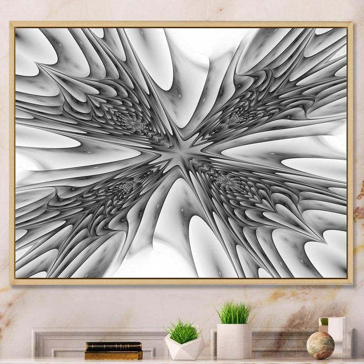 Fractal Magical Depth - Modern Living Room Wall Decor