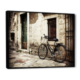 Bicycle with Shopping Bag