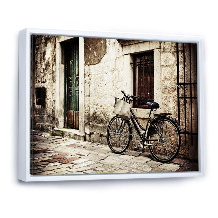 Bicycle with Shopping Bag