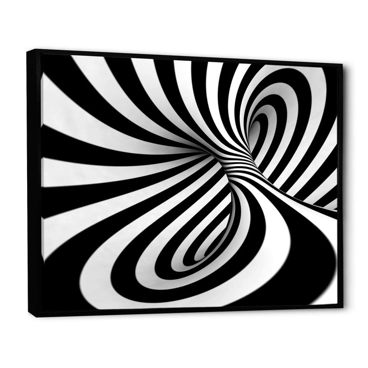 Spiral Black n White - Modern Wall Art Prints