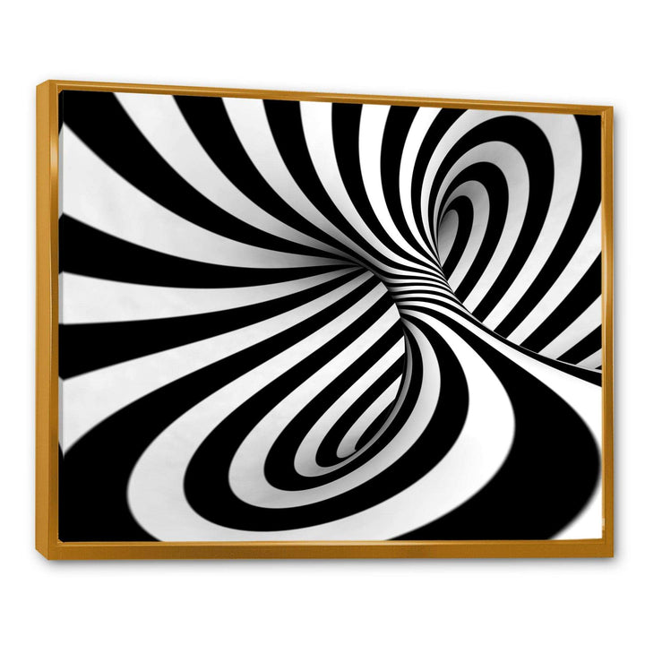 Spiral Black n White - Modern Wall Art Prints