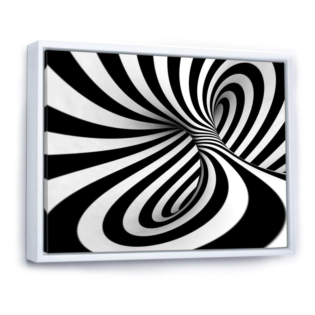 Spiral Black n White - Modern Wall Art Prints