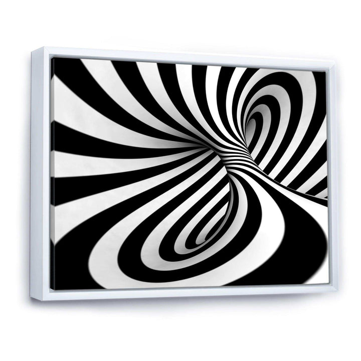 Spiral Black n White - Modern Wall Art Prints