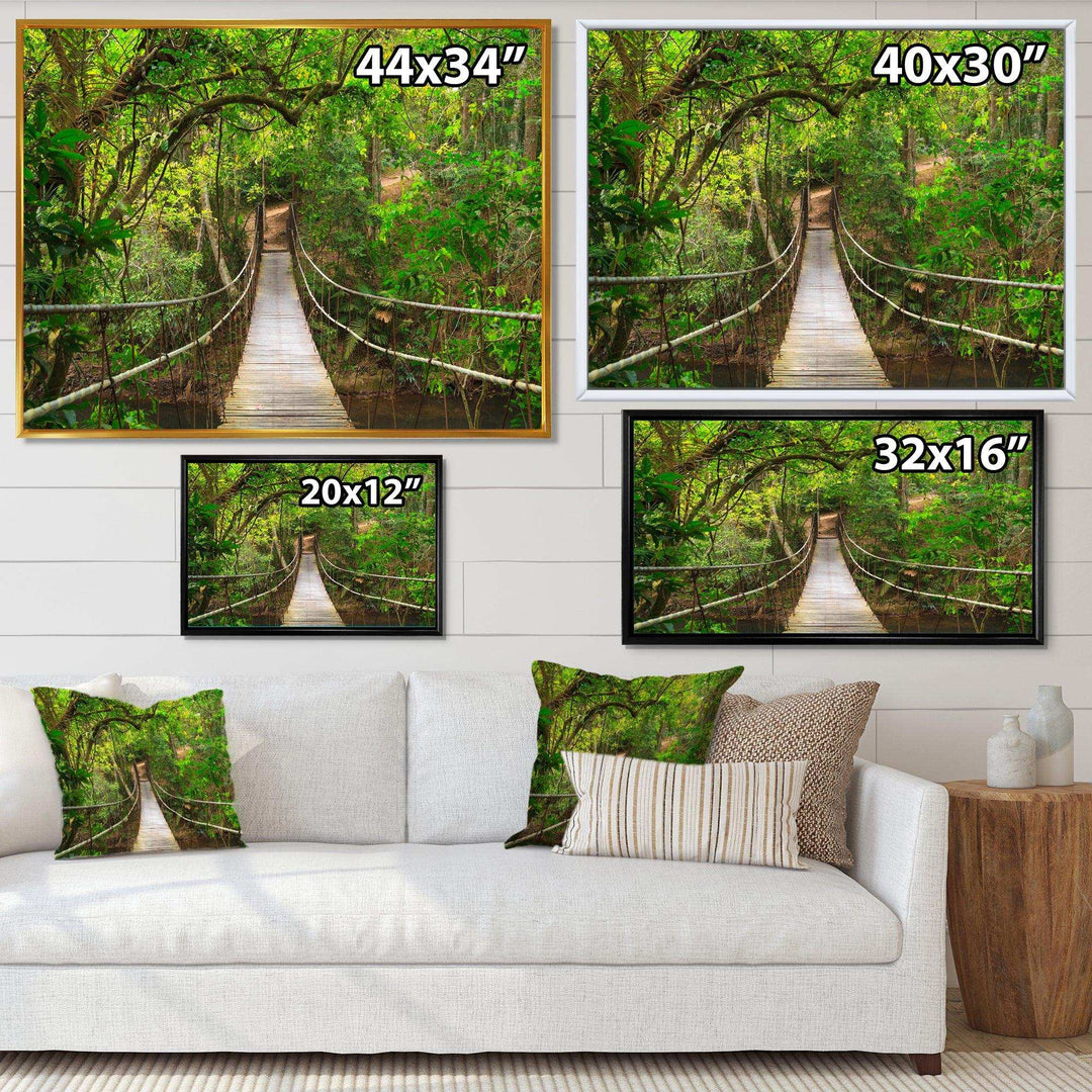Bridge to Jungle Thailand