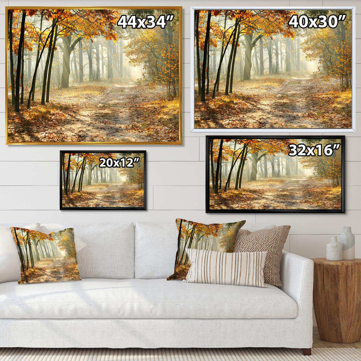 Bright Yellow Fall Morning