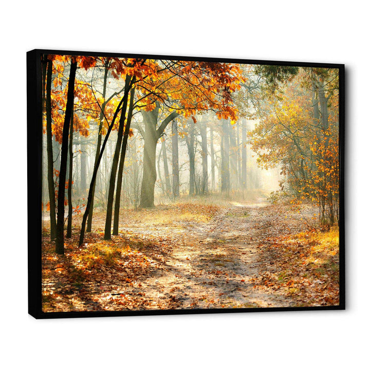 Bright Yellow Fall Morning