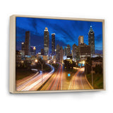 Atlanta Skyline Twilight Blue Hour