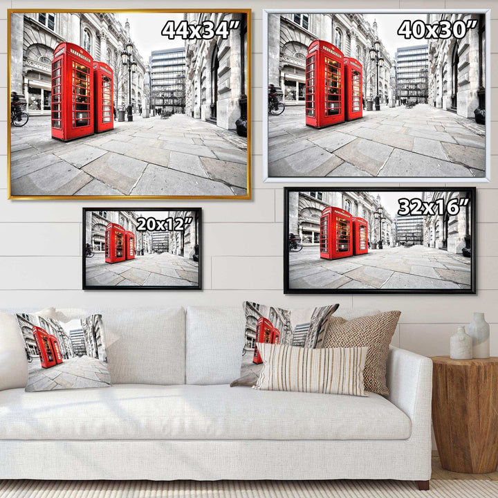 Phone Booths on Street