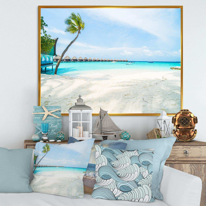Tropical Maldives Island
