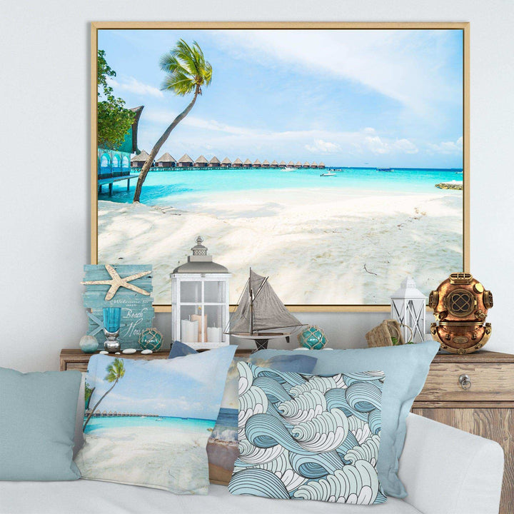 Tropical Maldives Island