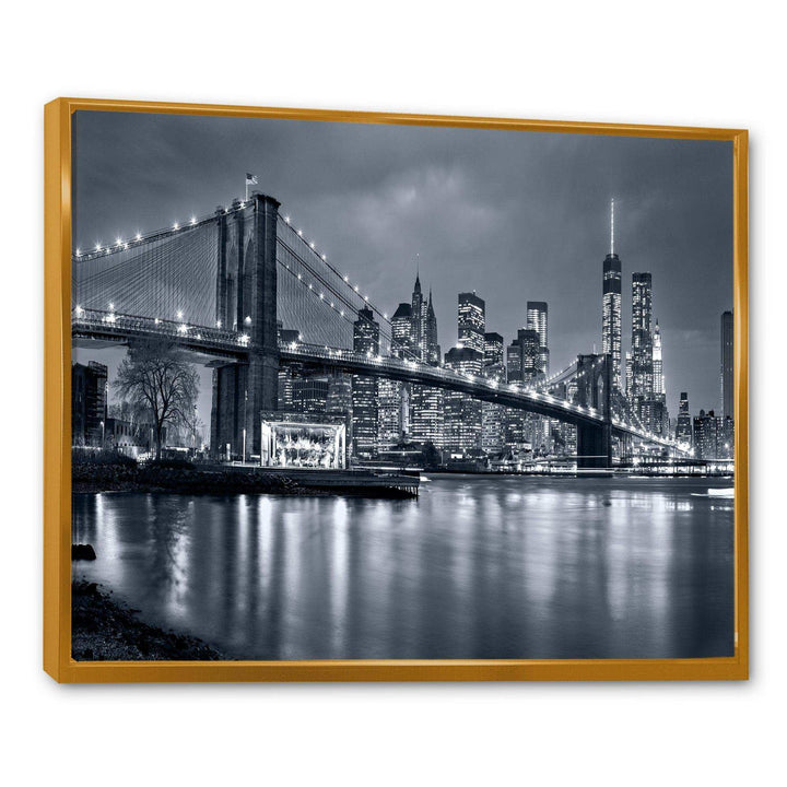Panorama New York City at Night