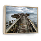 Wooden Pier on North Irish Coastline