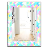 Pastel Dreams 1' Modern Mirror - Oval or Round Wall Mirror
