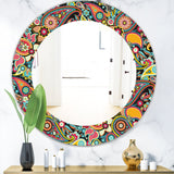 Paisley 8' Modern Mirror - Oval or Round Wall Mirror