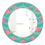 Flamingo 1' Traditional Mirror - Oval or Round Wall Mirror