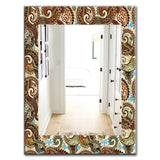 Paisley 13' Bohemian and Eclectic Mirror - Oval or Round Wall Mirror