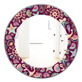 Costal Creatures 13' Traditional Mirror - Oval or Round Wall Mirror