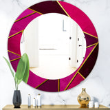 Capital Gold Honeycomb 2' Modern Mirror - Oval or Round Wall Mirror