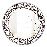 Scandinavian 20' Traditional Mirror - Oval or Round Wall Mirror