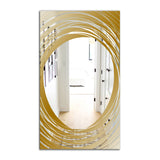 Capital Gold Essential 25' Glam Mirror - Round Modern Wall Mirror
