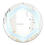 Pastel Dreams 8' Mid-Century Mirror - Oval or Round Vanity Mirror